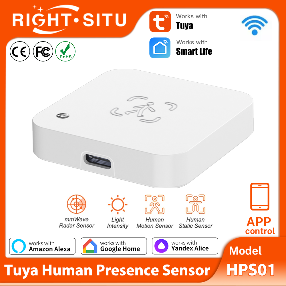 Tuya WiFi MmWave Radar Detecto - Pir Motion Sensor ulasan dan harga