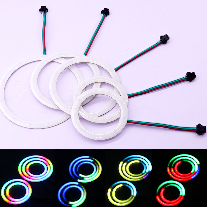 5V/12V WS2812B RGB COB RING Pi - Ws2812B Strip 5V ulasan dan harga