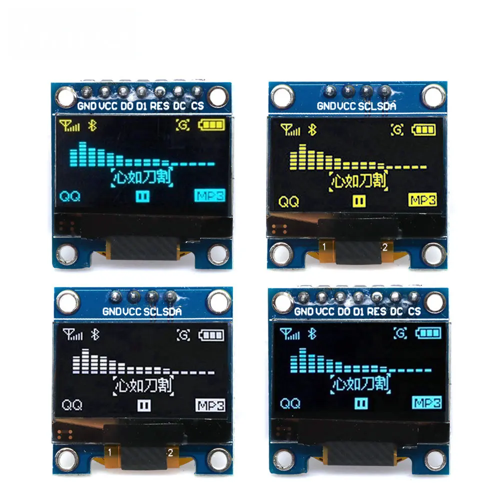 High-Contrast 0.96-Inch OLED D - Oled Display 0.96 ulasan dan harga